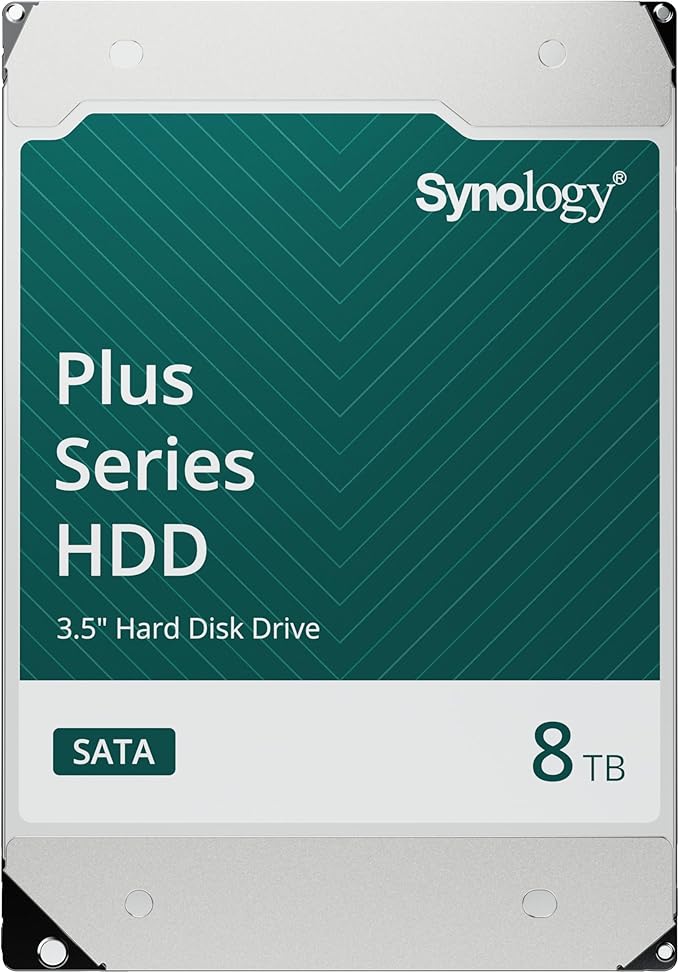 Synology, HAT3310, 8 to, Disque Dur SATA 8,9 cm, MTTF 1 Million d'heures