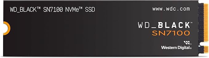 WD_BLACK SN7100 2TB NVMe SSD, M.2 2280,Vitesse de Lecture jusqu'¨¤ 6800 MB/s,Next Gen TLC 3D NAND, Dashboard,Compatibilit¨¦ Parfaite avec Les Ordinateurs et syst¨¨mes Gaming Portables
