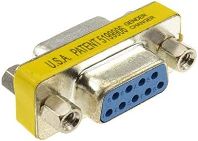 ISTARCOMPUTER Convertisseur Adaptateur S¨¦rie RS232 DB9 9 Broches Femelle vers Femelle