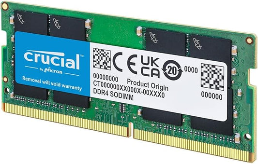 Crucial RAM DDR4 8GB 3200MHz SODIMM CL22, M¨¦moire pour Ordinateur Portable, Mini PC, Memoire Haute Performance (ou 2933MHz / 2666MHz) - CT8G4SFRA32A