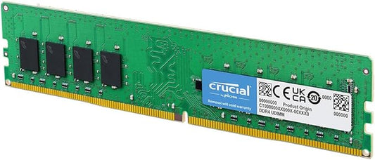 rucial RAM DDR4 8GB 3200MHz CL22, PC M¨¦moire RAM, Memoire Haute Performance (ou 2933MHz / 2666MHz) - CT8G4DFRA32A