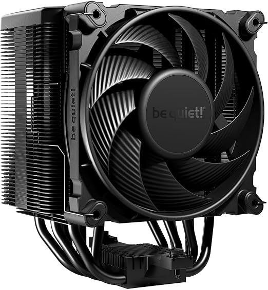 be quiet! Dark Rock 5 ventirad, puissance de refroidissement extr¨ºme, 6 caloducs haute performance, ventilateur Silent Wings 4 120 mm PWM, excellente compatibilit¨¦, installation facilit¨¦e, BK035