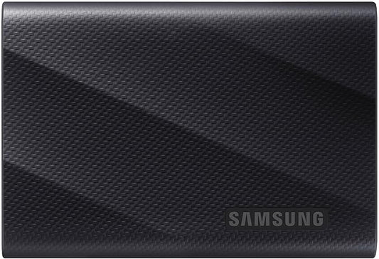 Samsung SSD Externe T9 Portable, 2 To, Vitesses de lecture/¨¦criture jusqu'¨¤ 2000 Mo/s1, USB 3.2 Gen 2x2, Compatible Mac, PC, Android et Appareils photo 12K, Noir, MU-PG2T0B/EU