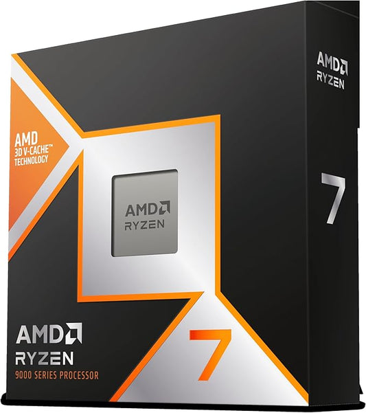 AMD RYZEN ? 7 9800X3D 8 Coeurs/16 Threads d¨¦brid¨¦s, Architecture Zen 5, 104 Mo Cache, 120W TDP, Jusqu'a 5.2 Ghz Frequence Boost, Socket AM5, Ventilateur Non Inclus